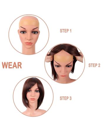 MapofBeauty Non Slip Silicone Wig Grip Band Headband for Men and Women - White (2 Pack) - Buy Online on GoSupps.com