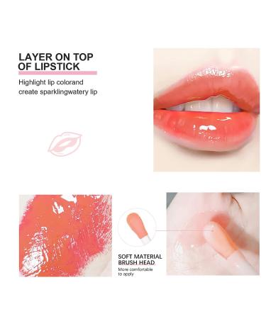 YUOLITA Hydrating Lip Glow Oil Gloss - Pink Tinted Lip Balm for Dry Lips - Moisturizing, Plumping & Long-Lasting - Buy Online on GoSupps.com
