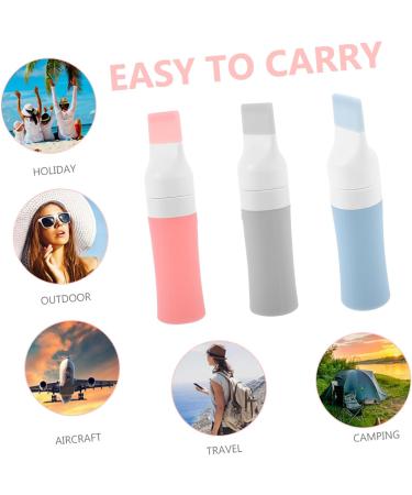 FOMIYES 3 Pcs Silicone Hair Dye Bottle Root Bottle Applicator for Hair Root Comb Bottle Hair Oil Applicator Root Comb Applicator Bottle Combs Anti-fall Hair Comb Food Grade Silicone - Buy Online on GoSupps.com
