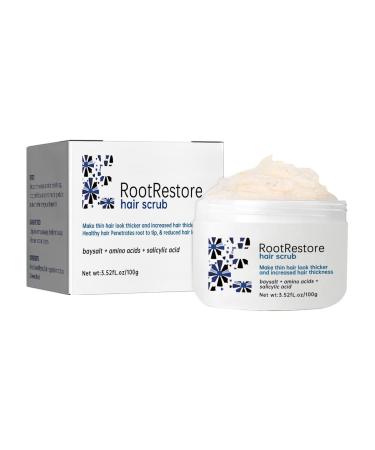 Scalp Scrub Exfoliator Shampoo for Hair Growth Clarifying Shampoo for Build Up Hair Loss Treatment Shampoo for Dandruff Dry Itchy Scalp Oil Control Fresh Soothe Scalp Sulfate-Free 3.52oz