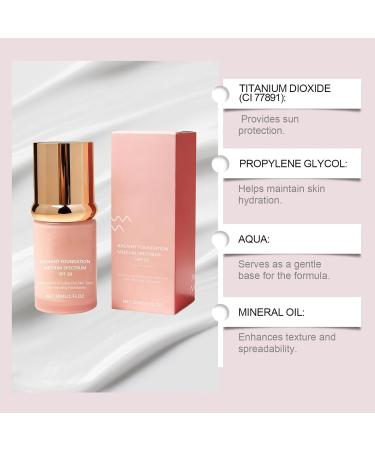 Even Better Makeup Liquid Foundation with Sweatproof Formula 30 ml Brightening Liquid Foundation Full Coverage Concealer Waterproof Facial Makeup for Daily Use Reize - Buy Online on GoSupps.com