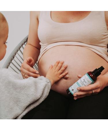 Organic Pregnancy Oil for Stretch Marks | Mabyen Baby Belly Oil - Safe & Recommended by Midwives (150 ml) - Buy Online on GoSupps.com