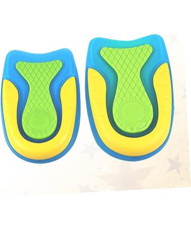 FOMIYES Heel Pads - 2 Pairs Absorption Insoles | Half Insole - Assorted Color - 10x7 CM | International Shipping Available - Buy Online on GoSupps.com