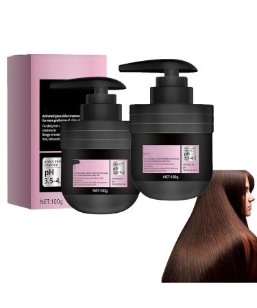 WDXIA Deep Conditioning Shiny Hair Mask, Miracle Moisturizing Shine, Deep Conditioning Shiny Hair Mask 100g, Smoothing Conditioner, 2X Shine