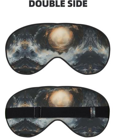 Buy SSIMOO Within The Tides Adjustable Sleep Mask - Breathable & Fashionable Eye Mask for Comfortable Sleep - International Shipping Available - Buy Online on GoSupps.com