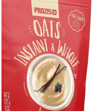 Prozis Avoine Compl te Instantan e en Poudre 1 250 g Vanille C r ales Enrichies de Prot ines et de Glucides de Haute Qualit - Convient pour les V g tarians et V gans - Buy Online on GoSupps.com