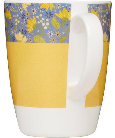 Rosa Lifestyle Two Handled Melamine Mug 400ml Lightweight Mobility Aid - Yellow - Buy Online on GoSupps.com