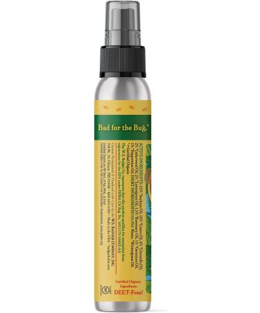 Badger Anti-Bug Shake & Spray - 4 fl oz Natural Insect Repellent - Buy Online on GoSupps.com