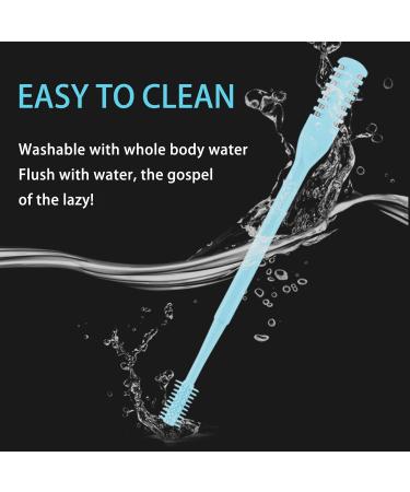 Double Sided Nose Hair Knife - 2-in-1 Nasal Hair Cutter & 360 Rotating Trimmer for Men & Women - Portable Nostril Hair Remover Tool in Green - Buy Online on GoSupps.com