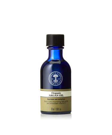 Neal's Yard Remedies Organic Argan Oil | Multi-Purpose Beauty Oil for Skin Hair & Nails | Fatty Acids & Vitamin E to Revitalize & Nourish | 50ml