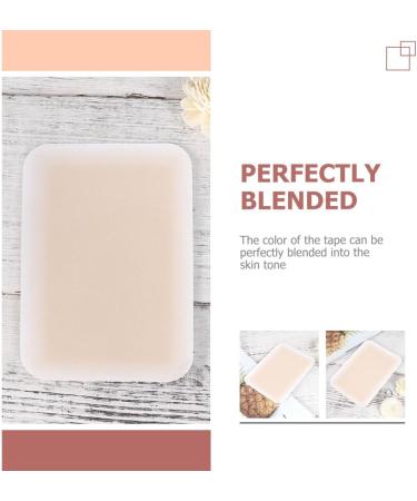 HOMSFOU Lot de 3 Patchs Cutan s Imperm ables Peau Originale 1 Semi-transparent Ruban Adh sif Multifonctionnel pour Camoufler Cicatrices et Imperfections Autocollant Respirant Invisible - Buy Online on GoSupps.com