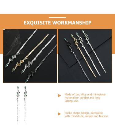 Hair Sword 2 Pieces Hair Eating Sticks Hair Stick Chinese Hemfu Headwear Hair Pin Hair Stick Hanfu Chignon Hair Styling Accessories Silver Hair Sticks Silver - Buy Online on GoSupps.com