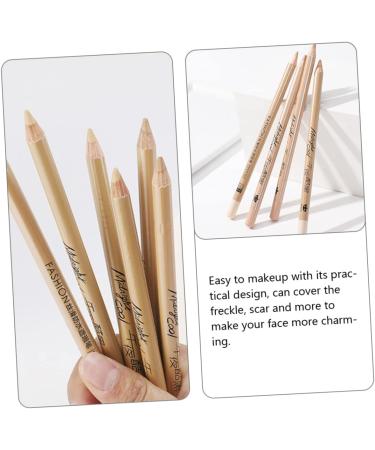 HAPINARY 8 Pcs Concealer Pen Concealer for Freckle Concealer for Marks Makeup Concealer White Wooden - Buy Online on GoSupps.com