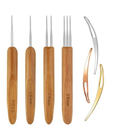 7 Pieces Dreadlock Crochet Hook Include Dreadlocks Crochet Hair Weaving Needle Tool 2 Pieces 1 Hook + 1 Pieces 2 Hooks + 1 Pieces 3 Hooks + 3 Pieces Hair Braid Craft Locking - Buy Online on GoSupps.com