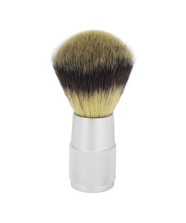 Handmade shaving brush handle made of aluminum alloy soft easy to clean quickly drying portable shaving brush for on the go