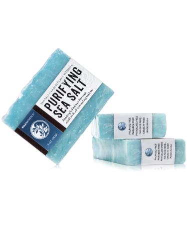 Sea Salt Cleanser with Shea Butter & Vitamin E - Handmade for All Skin Types | Kaolin Clay for Dry Itchy Skin | 5 oz - Palm Oil Free - Buy Online on GoSupps.com