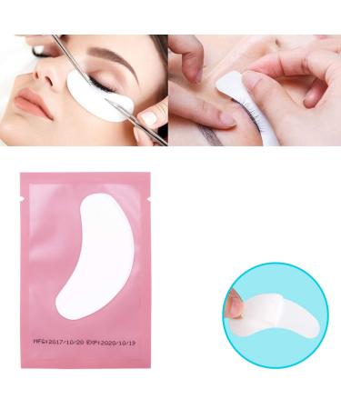 Buy 3x100 Lint Free Eye Gel Patches & Glue Rings for Eyelash Extensions - Pink Combo - International Shipping Available - Buy Online on GoSupps.com