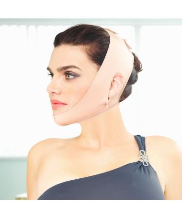 V Face Line Slim Up Face Belt | Slimming Mask for Thin Face Chin and Cheek | Anti-Wrinkle Band for Beauty & Contour - Buy Online on GoSupps.com