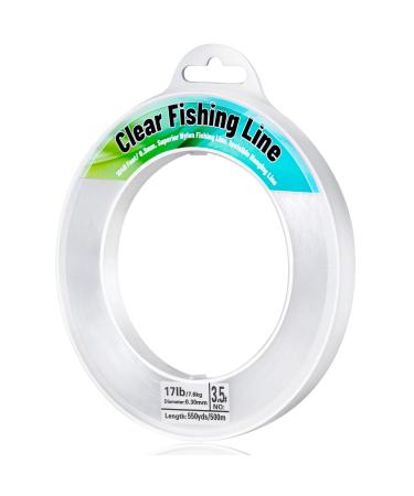 Fishing Wire 1640 FT Mckanti Fishing Line Clear Nylon String Invisible Hanging Beading Wire Strong Abrasion Resistant Monofilament Fishing Line for Balloon Garland Hanging Crafts Decorations - Buy Online on GoSupps.com
