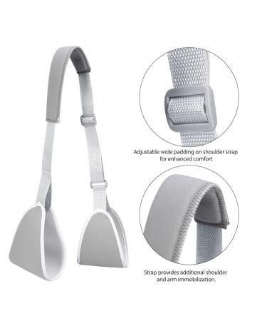 Buy Rotator Cuff Sling - Adjustable Shoulder Immobilizer & Swathe Brace for Arm Support | International Shipping Available - Buy Online on GoSupps.com