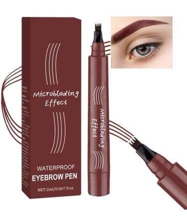 Eyebrow Pencil with 4 Tip for Natural Eyebrow Makeup Eyebrow Long-Lasting Eye Brow Pencils for Women Eyebrow Pen (04) - Buy Online on GoSupps.com