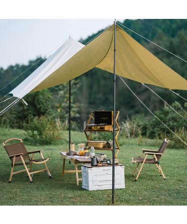 Adjustable Carbon Fiber Telescoping Tarp Poles - Set of 2 | Lightweight & Portable | Replacement Canopy Rods for Camping & Hiking - 2.1M - Buy Online on GoSupps.com