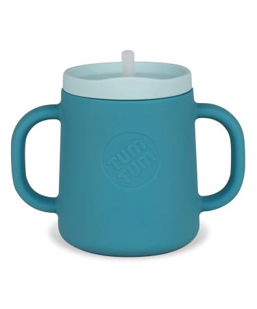 TUM TUM 3 way Baby Trainer Cup  Designed with Feeding Specialist  180ml (Blue)