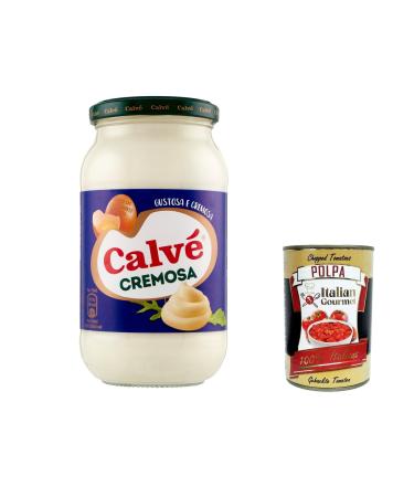 Italian Gourmet E.R. Calve Calve Calve Mayonnaise Sauces 440 ml 400 g Pack of 3