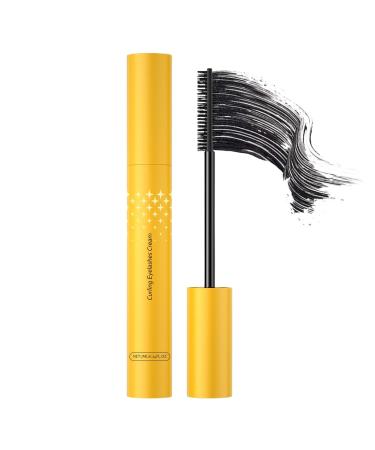 Lengthening Mascara | 15g Long-Lasting Waterproof Mascara | Clump-Free Effect Lash Lifting Water Resistant Ideal for Everyday