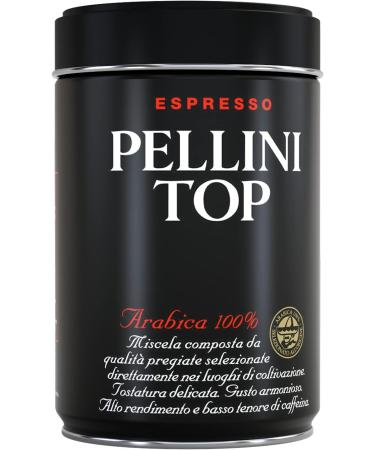 Pellini Caf moulu Top100% Arabica pour Moka 250g (Lot de 2) - Buy Online on GoSupps.com