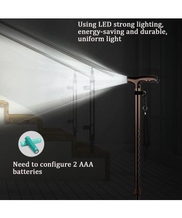 Lightweight Walking Stick for Men & Women Adjustable & Durable for Portable Travel Balancing Mobility Aid Sleek Ergonomic & Comfortable Hand - Buy Online on GoSupps.com