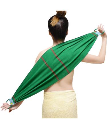 LeapLife Exfoliating Back Scrubber, Body Back Scrubber Towel for Shower, Bath Wash Scrub Cloth Washcloth Washer for Men Women Exfoliation, Body Scrubbing Brush Exfoliator 500D - Buy Online on GoSupps.com