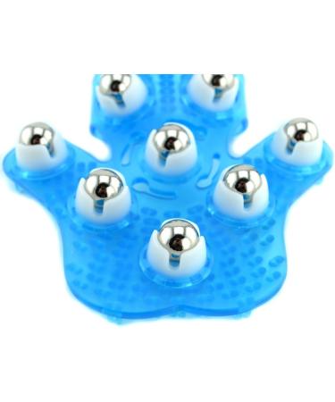 Buy SAMYO Palm-Shaped Massage Glove - 9 Metal Rollers for Ultimate Relaxation | International Shipping Available - Buy Online on GoSupps.com