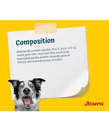Josera Sensiplus Dog Food (12.5 kg) | Duck Recipe for Sensitive Dogs | Super Premium Dry Food for Adults - Buy Online on GoSupps.com