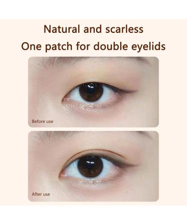 Invisible Double Eyelid Tape Natural -Adhesive Ultra-Fine Double Eyelid Tape Matte Texture Traceless Eyelid Tape for Inner Double Eyelid Outer Double Eyelid Single Eyelid Flat Eyelid Pointed Olive - Buy Online on GoSupps.com