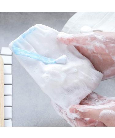 Invoda Handmade Soap Bubbles - Double-Layer Cord Striker & Foam Network for Body & Facial Cleaning (5 Pieces) - Eco-Friendly Bath Tools for Peeling & Refreshing Skin - Buy Online on GoSupps.com