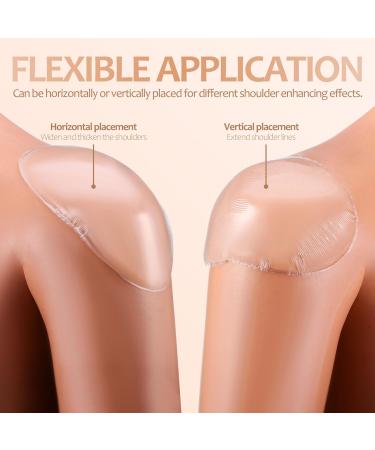 Buy Healifty Self-Adhering Silicone Shoulder Pads for Couples | Perfect for Jackets Blazers & Dress Sewing Accessories - Ships Worldwide - Buy Online on GoSupps.com