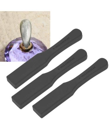 3pcs Nail Art Magnetic Stick - Portable Cat Eye Gel Nail Polish Magnet Wand | DIY Manicure Tool (Black) - Shop Internationally - Buy Online on GoSupps.com