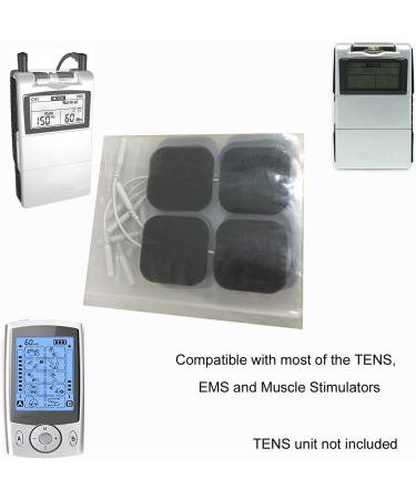 TENS Unit Pads 48 Pack - Premium 2x2 Inch Self-Adhesive Electrodes for TENS Units - Buy Online on GoSupps.com