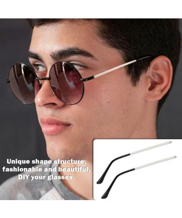 Shop LNQ LUNIQI Silver Metal Glasses Frame - Universal Replacement Brackets for Thin Sunglasses - International Shipping Available - Buy Online on GoSupps.com