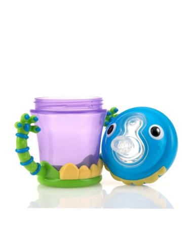 Nuby iMonster Grip N Sip Cup - 7 oz (210 ml) for 4+ Months | Toddler Sippy Cup - Buy Online on GoSupps.com