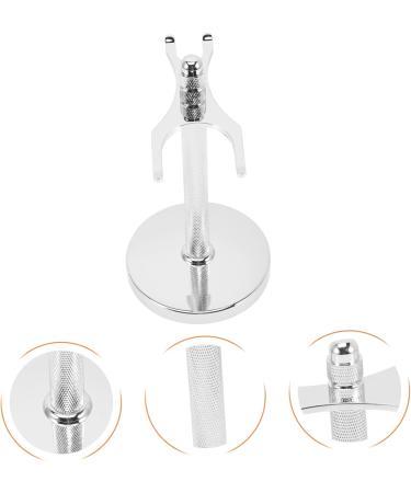 PopetPop 3-in-1 Razor Holder & Brush Stand - Metal Shaving Base for Safety Razors | Perfect Gift for Grooming Enthusiasts - Buy Online on GoSupps.com