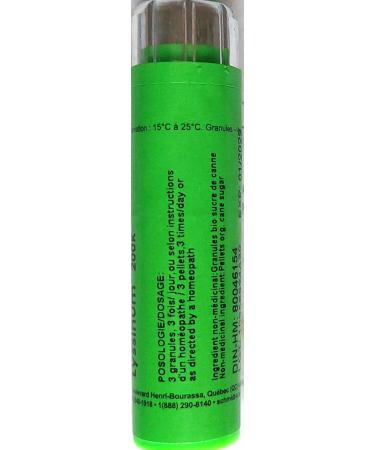 Buy Lyssinum (Hydrophobinum) 200K Homeopathy Medicine - Schmidt-Nagel Canada (Homeodel) 90 Pellets/Granules | International Shipping Available - Buy Online on GoSupps.com