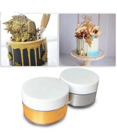 5g Edible Glitter Cake Decoration Powder Gold Silver Macaron Mousse Color Glitter Powde Chocolate Baking Fondant Cake Decor S6k3 Gold Silver - Buy Online on GoSupps.com