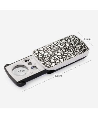 Magnifying Glasses Educational Hobby Magnifiers 30/60/90 Times Magnifying Glass Light Led Lighting Pull Hd Identification Antique Jewelry High Magnification Magnifying Glass - Buy Online on GoSupps.com