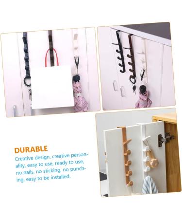 Alipis 6 Pcs Plastic Door Hanger Plastic Coat Hangers Over Door Hanger Rack Door Hook Door Frame Outdoor - Buy Online on GoSupps.com