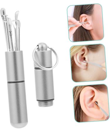 OATIPHO 6-Piece Ear Wax Remover Kit Portable Ear Cleaning Tools for Home Use and Travel Includes Soft Tips - Buy Online on GoSupps.com