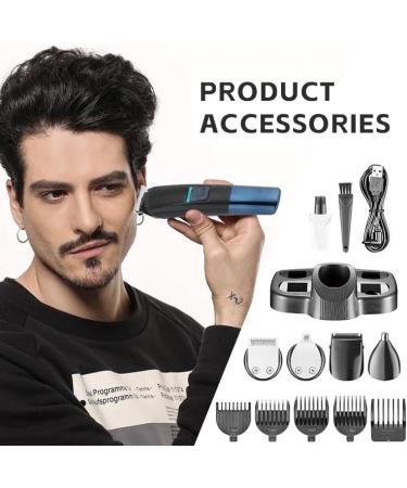 Professional Hair Clippers for Men - 5-in-1 Rechargeable Trimmer | Multi-Functional Electric Shaving & Grooming Tool - Buy Online on GoSupps.com