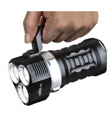 sofirn 6000 Lumen LED Scuba Diving Flashlight, Super Bright 100m Underwater and Powerful Waterproof Torch with Magnetic Control Switch, 4 Light Modes. (SD01) SD01-6000LM