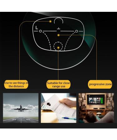 LILLIE Multifocus Reading Glasses for Men & Women - Blue Light Blocking TR Sports Eyeglasses 3.5x Red - Buy Online on GoSupps.com